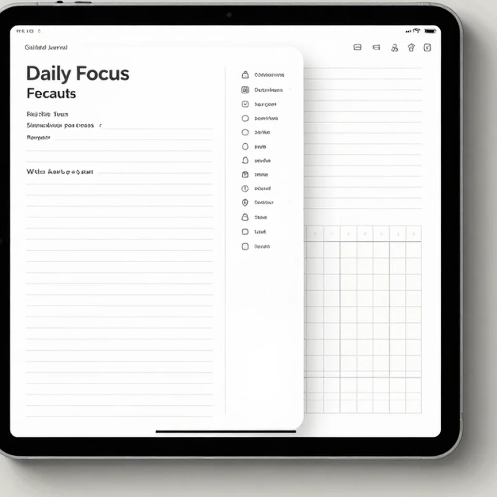 Quiet Focus Journal